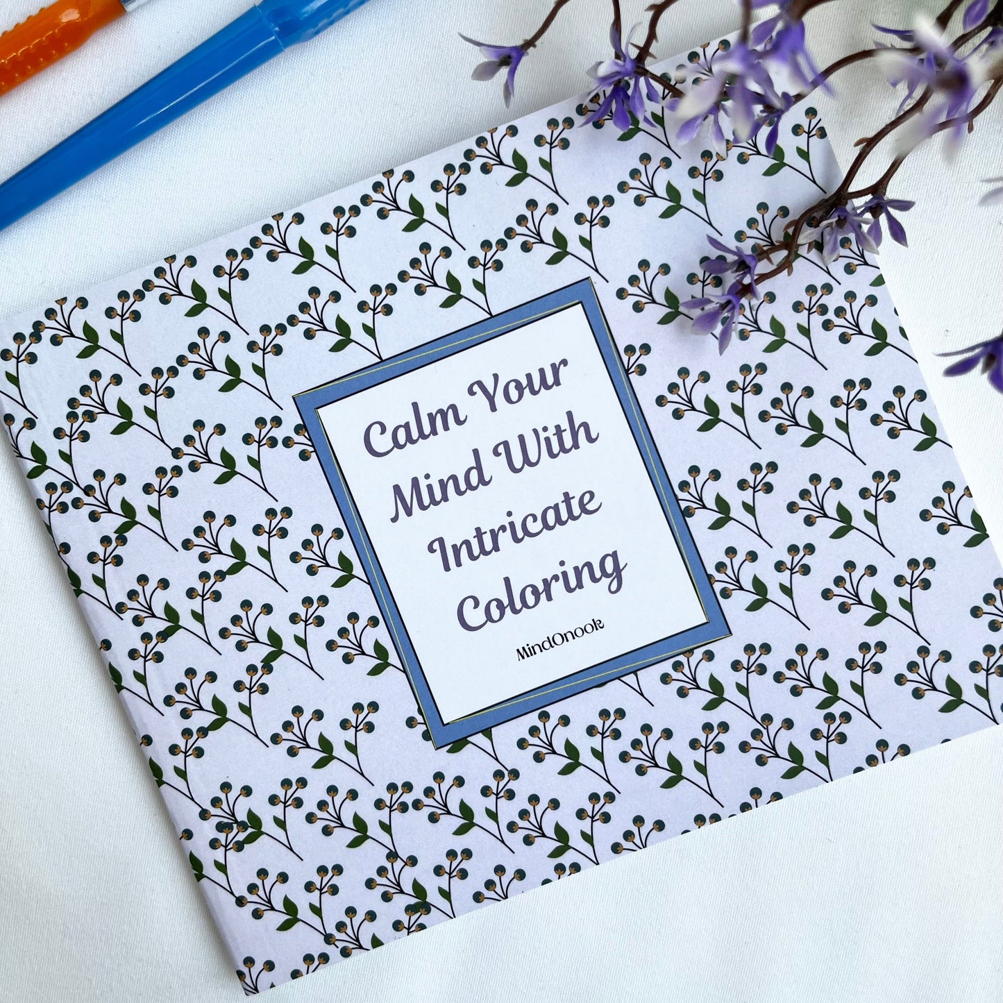 Calm Your Mind With Intricate Colouring